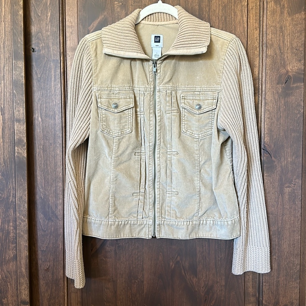 Gap Corduroy knit jacket